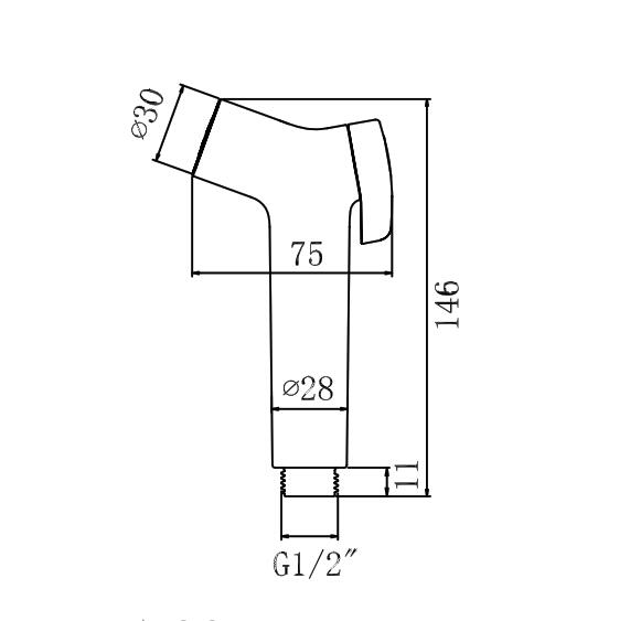 Bidet Shattaf Duschspray