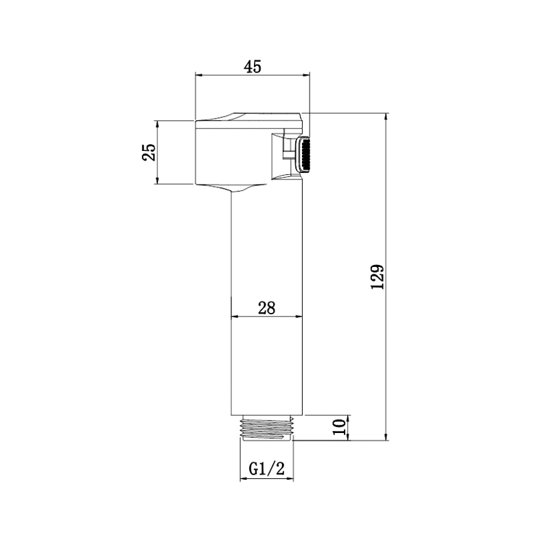 Toiletten-Bidet-Spray Shattaf