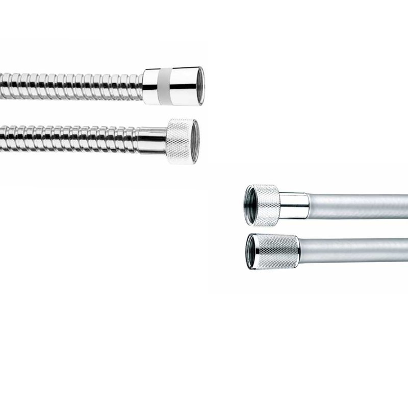 Der Unterschied zwischen Metallbrauseschlauch und PVC-Brauseschlauch